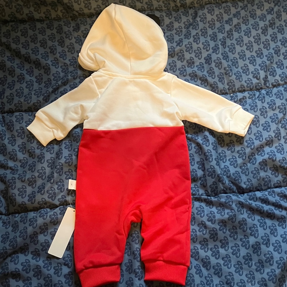 SHEIN Red and Black Floral Baby Outfit - Picture 6 of 6